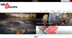 Desktop Screenshot of infomascota.com